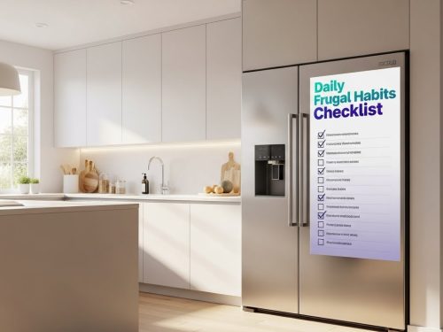 The Benefits Of A Daily Frugal Habits Checklist