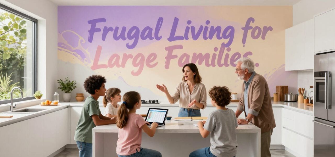 Frugal Living for Large Families