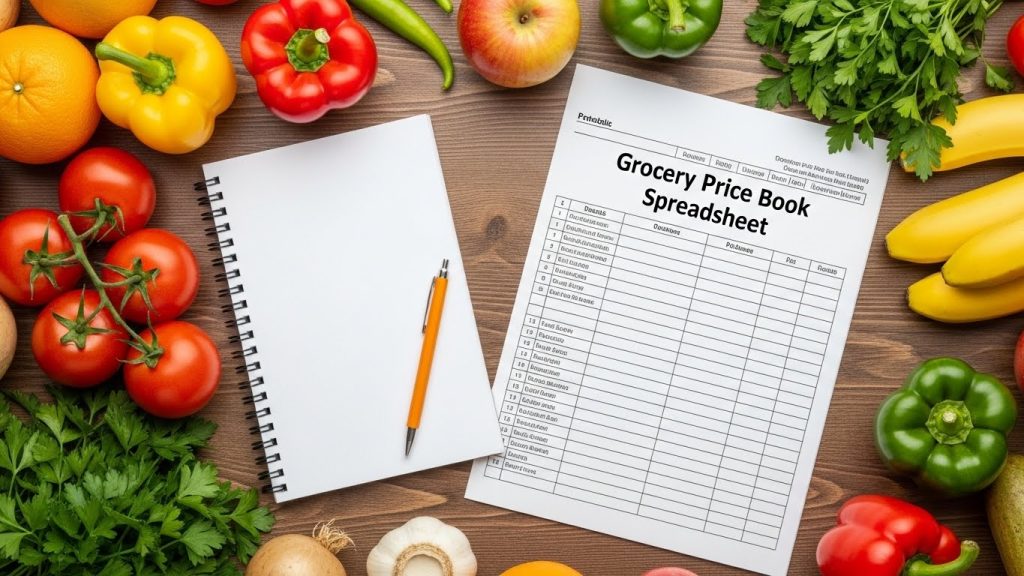 Grocery Price Book Spreadsheet
