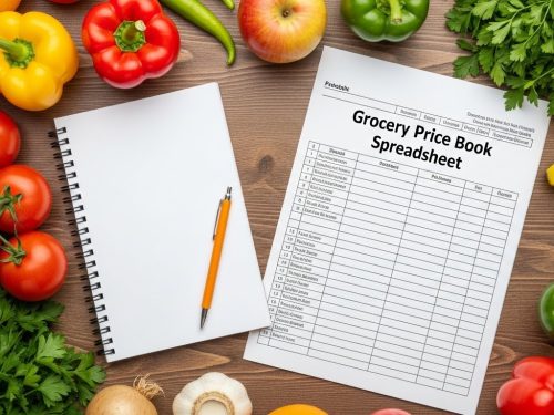 Master Grocery Price Book Spreadsheet