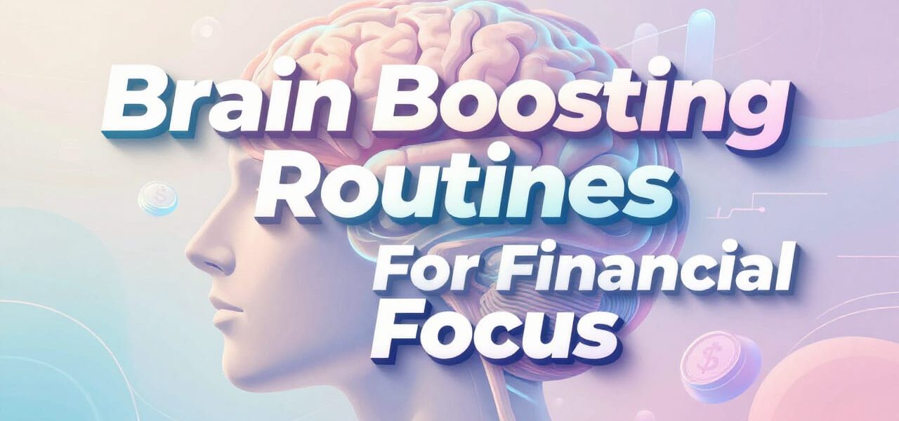 Brain Boosting Routines For Financial Focus